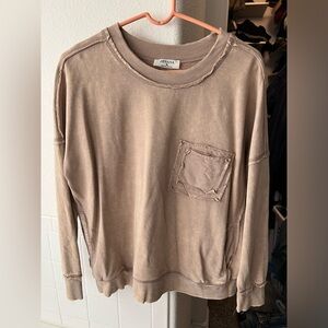 Zenana Acid washed sweatshirt
